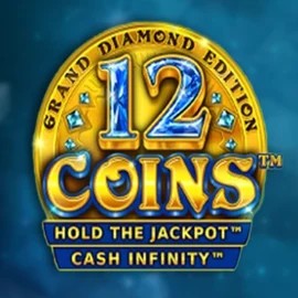 12 Coins Grand Diamond Edition slot logo by Wazdan at BroWinner Casino