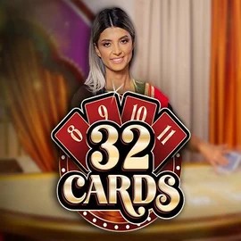 32 Cards slot logo by Ezugi at BroWinner Casino