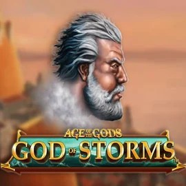 Age Of The Gods: God of Storms game by Playtech – logo hosted on BroWinner Casino