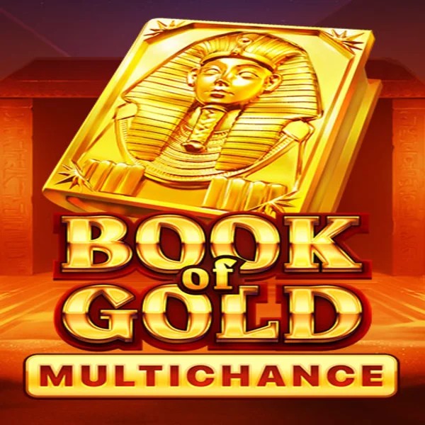 Book of Gold Multichance logo by Playson at BroWinner Casino