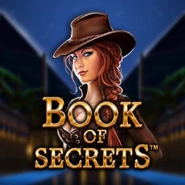 Book of Secrets online game logo by SYNOT Games on browinnercasino.eu