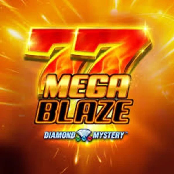 Diamond Mystery Mega Blaze by Greentube, showcased at browinnercasino.eu – game logo