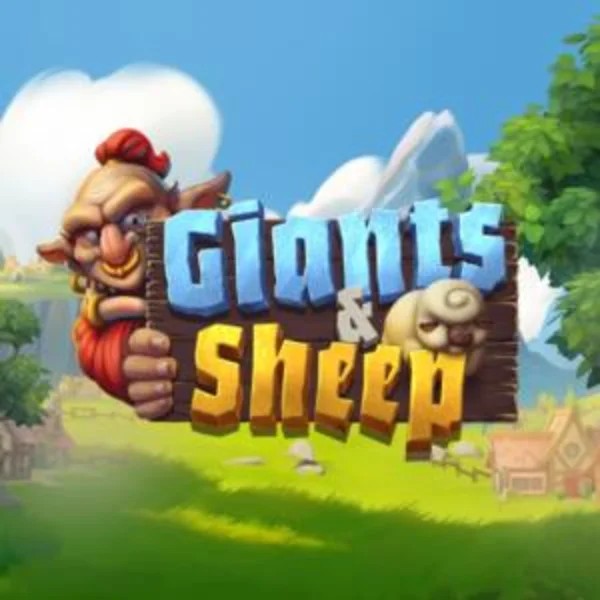 Giants and Sheep logo – Slots by Relax Gaming at BroWinner Casino