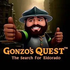 Gonzo's Quest game by NetEnt – logo hosted on BroWinner Casino