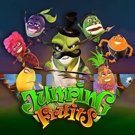 Jumping Fruits slot visual from Wazdan available on browinnercasino.eu
