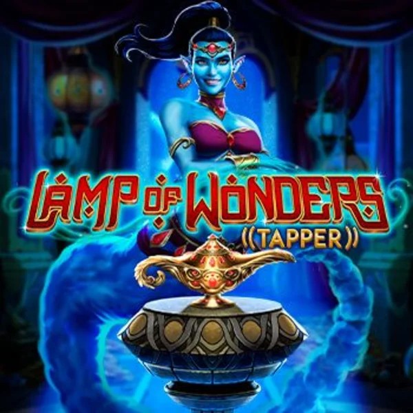 Lamp Of Wonders Tapper slot visual from Greentube available on browinnercasino.eu