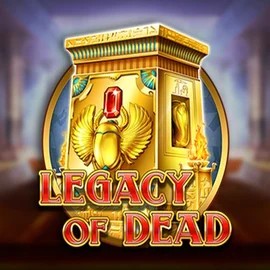 Slots logo of Legacy of Dead from Play'n GO at BroWinner Casino