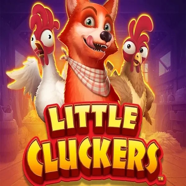 Little Cluckers slot logo by Greentube at BroWinner Casino