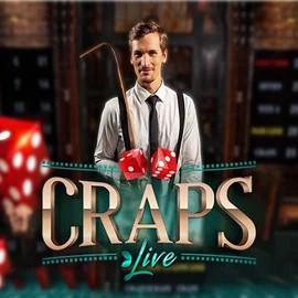 Live Craps game by Evolution – logo hosted on BroWinner Casino