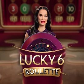 Lucky 6 Roulette logo by Pragmatic Play at BroWinner Casino