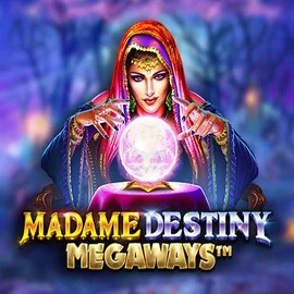 Madame Destiny Megaways slot visual from Pragmatic Play available on browinnercasino.eu