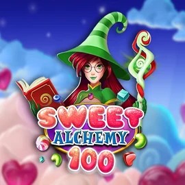 Sweet Alchemy 100 slot logo by Play'n GO at BroWinner Casino
