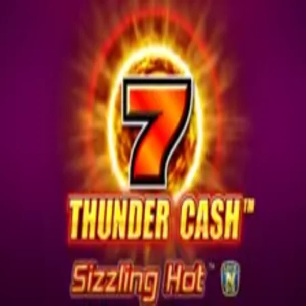 Thunder Cash Sizzling Hot slot logo by Novomatic at BroWinner Casino