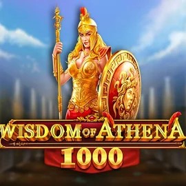 Wisdom of Athena 1000 online game logo by Pragmatic Play on browinnercasino.eu